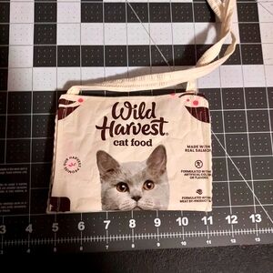 Eco upcyled children's/micro cat purse